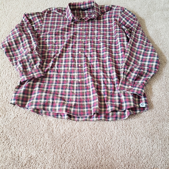 HP 🎊 Cremieux xxl classics slim fit plaid button up - Picture 5 of 7